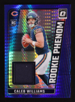 Caleb Williams 2024 Donruss Optic Rookie Phenoms Blue Hyper #1 RC at PristineAuction.com