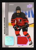 Macklin Celebrini 2023-24 Upper Deck Team Canada Juniors Jerseys U18 Game-Used #26 at PristineAuction.com