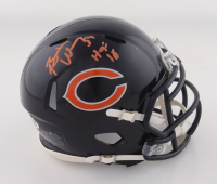 Brian Urlacher Signed Bears Speed Mini Helmet Inscribed "HOF 18" (JSA) at PristineAuction.com