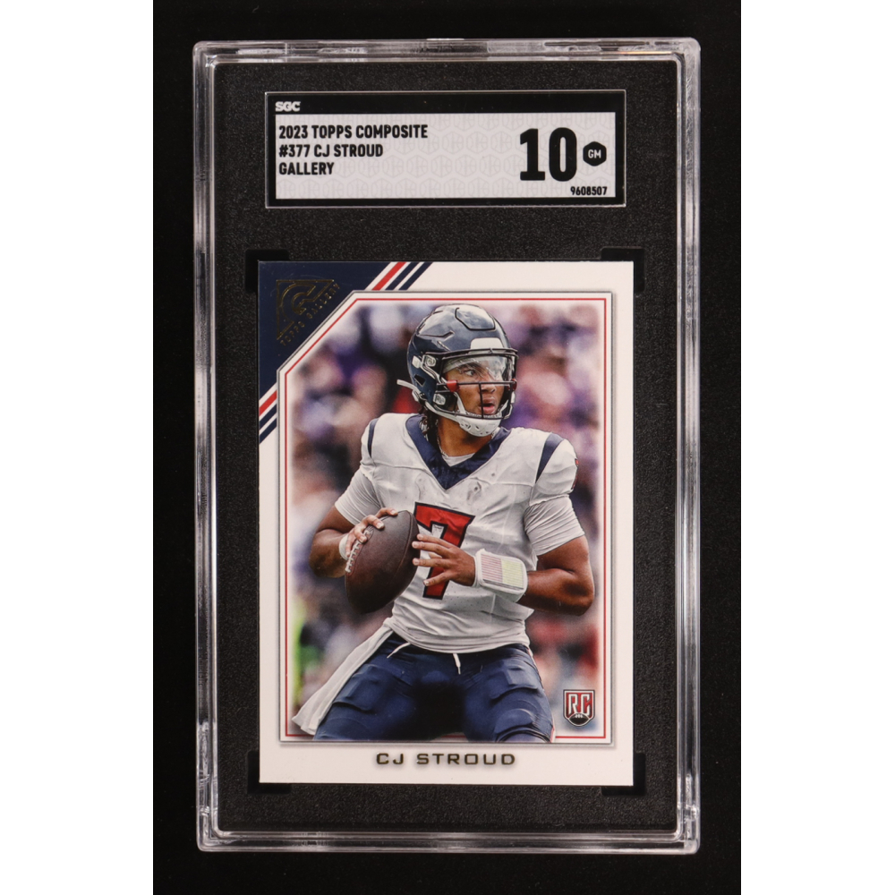 CJ Stroud 2023 Topps Composite Gallery #377 RC (SGC 10) at PristineAuction.com