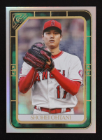 Shohei Ohtani 2021 Topps Gallery Green Foil #96 #023/125 at PristineAuction.com