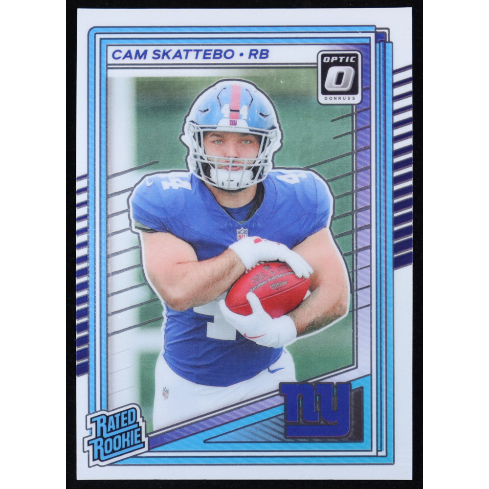 Cam Skattebo 2025 Donruss Optic #228 RR RC at PristineAuction.com