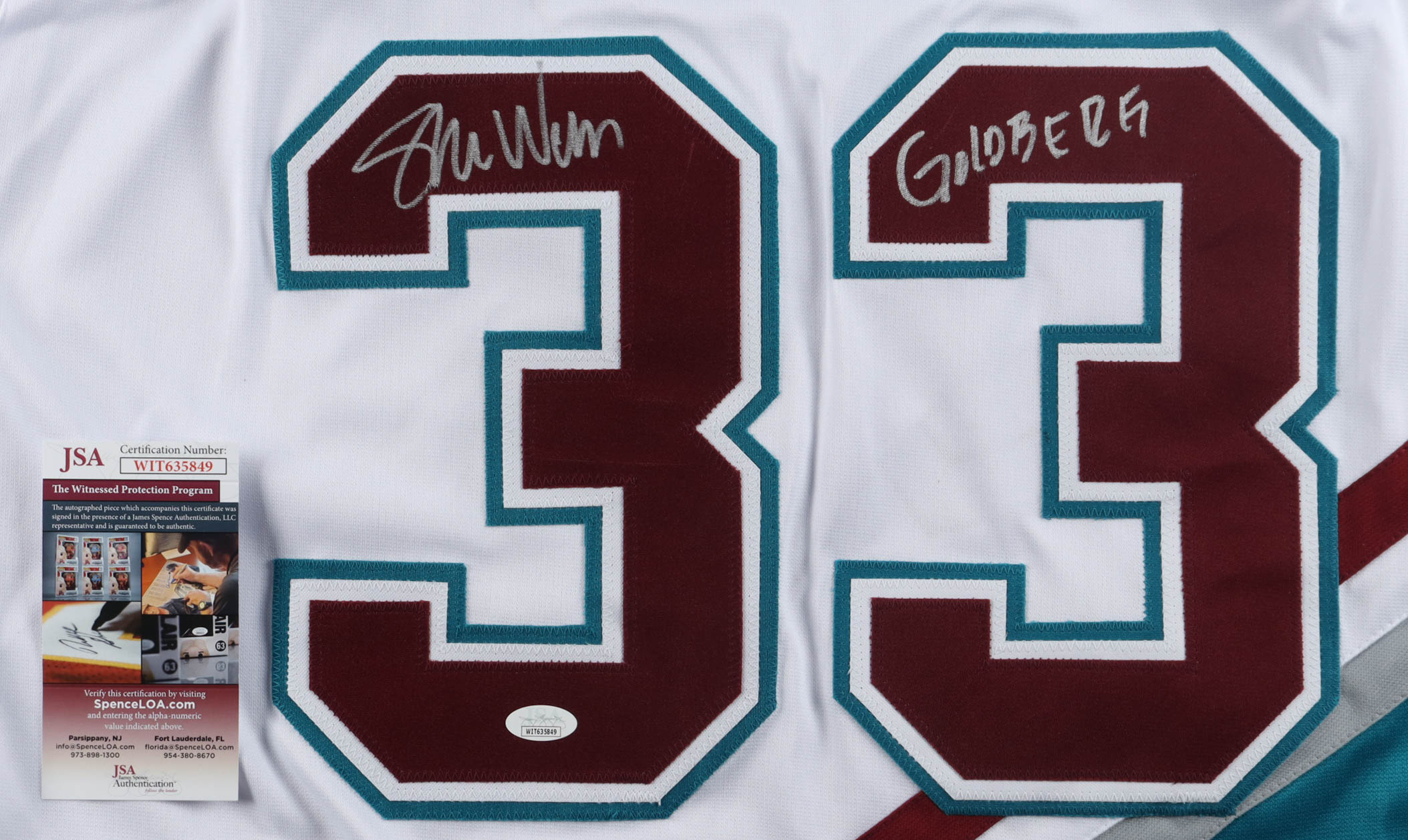 Shaun Weiss Signed Jersey Inscribed "Goldberg" (JSA) at PristineAuction.com Shaun Weiss Signed Jersey Inscribed "Goldberg" (JSA) at PristineAuction.com