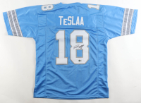 Isaac TeSlaa Signed Jersey (Beckett) at PristineAuction.com