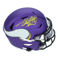 Adrian Peterson Signed Vikings Mid-Size SpeedFlex Helmet (Beckett) at PristineAuction.com
