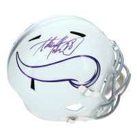 Adrian Peterson Signed Vikings Full-Size Alternate Speed Helmet (Beckett) at PristineAuction.com