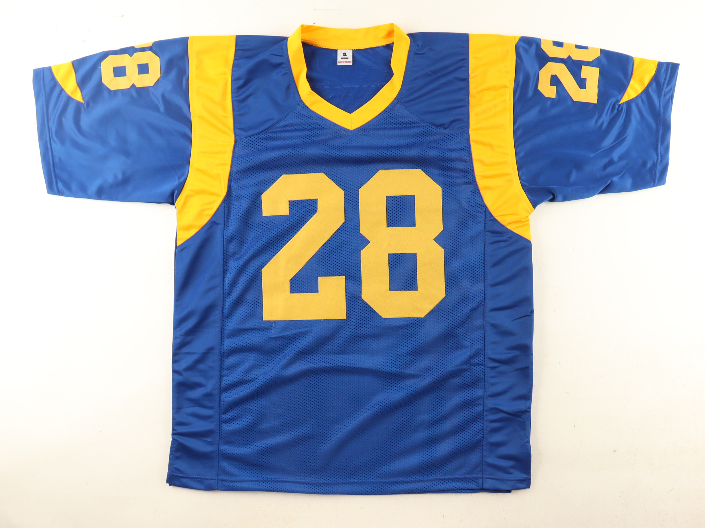 Marshall Faulk Signed Jersey (Beckett) at PristineAuction.com Marshall Faulk Signed Jersey (Beckett) at PristineAuction.com