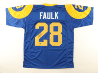 Marshall Faulk Signed Jersey (Beckett) at PristineAuction.com
