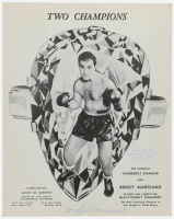 Rocky Marciano Signed Original Advertisement 8x10 Photo (Beckett) at PristineAuction.com