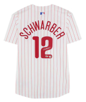 Kyle Schwarber Signed Phillies Nike Jersey (Fanatics) at PristineAuction.com