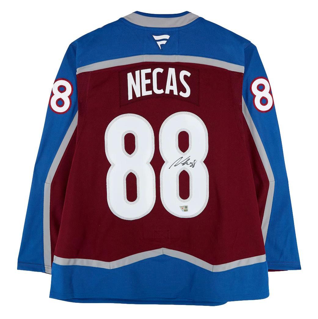 Martin Necas Signed Avalanche Fanatics Jersey (Fanatics) at PristineAuction.com Martin Necas Signed Avalanche Fanatics Jersey (Fanatics) at PristineAuction.com