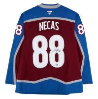 Martin Necas Signed Avalanche Fanatics Jersey (Fanatics) at PristineAuction.com