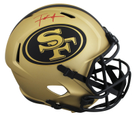 Frank Gore Signed 49ers Full-Size Rave Alternate Speed Helmet (Beckett) at PristineAuction.com