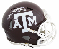 Johnny Manziel Signed Texas A&M Aggies Speed Mini Helmet Inscribed "'12 Heisman" (Beckett) at PristineAuction.com