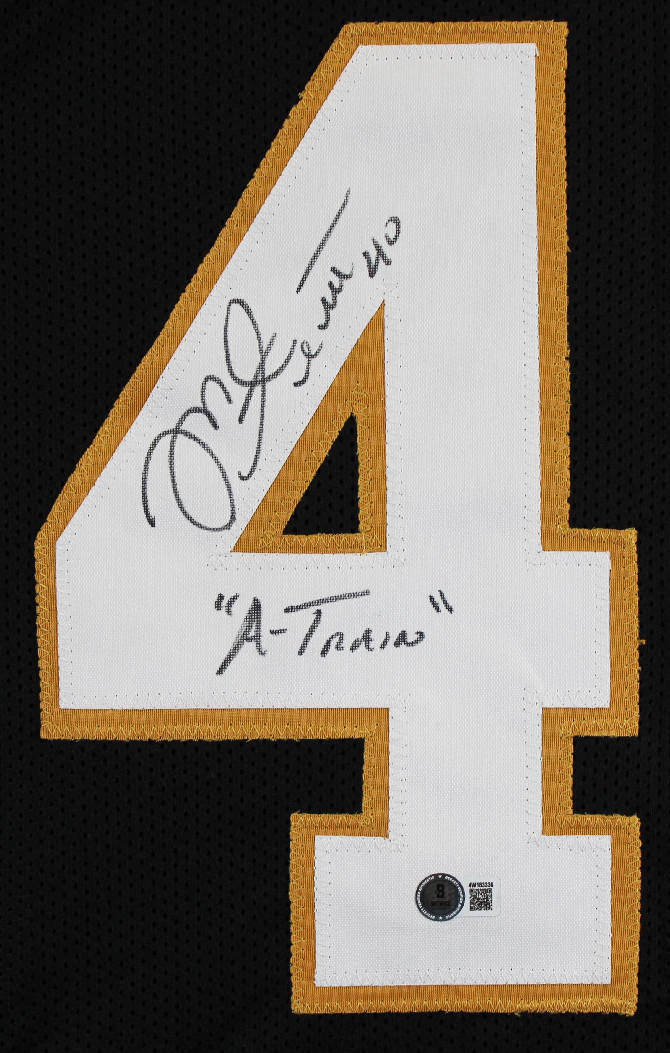 Mike Alstott Signed Jersey Inscribed "A-Train" (Beckett) at PristineAuction.com Mike Alstott Signed Jersey Inscribed "A-Train" (Beckett) at PristineAuction.com