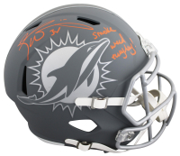 Ricky Williams Signed Dolphins Full-Size Slate Alternate Speed Helmet Inscribed "Smoke Weed Everyday!" (JSA) at PristineAuction.com
