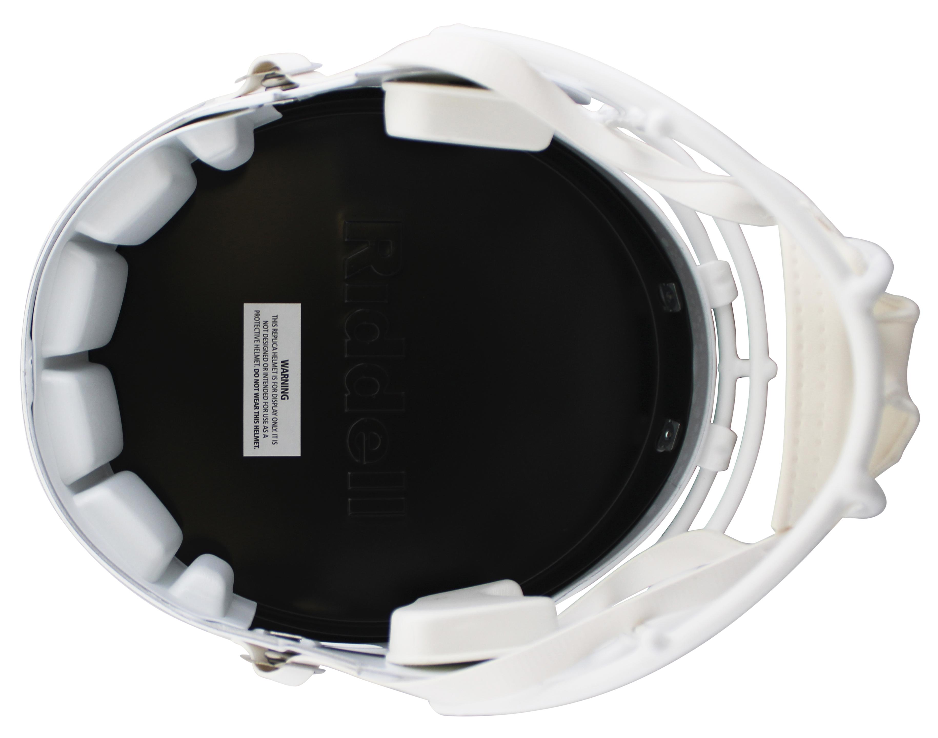 Ricky Williams Signed Dolphins Full-Size Salute To Service Alternate Speed Helmet Inscribed "Smoke Weed Everyday!" (JSA) at PristineAuction.com Ricky Williams Signed Dolphins Full-Size Salute To Service Alternate Speed Helmet Inscribed "Smoke Weed Everyday!" (JSA) at PristineAuction.com