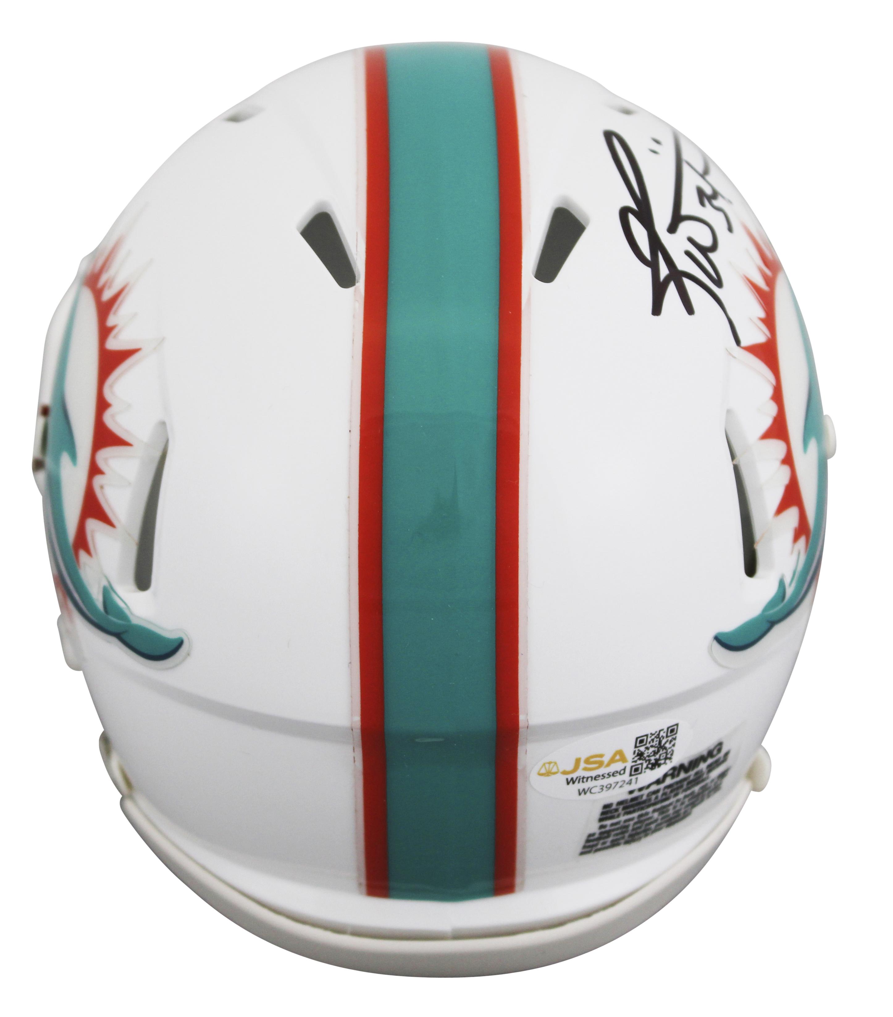 Ricky Williams Signed Dolphins Speed Mini Helmet (JSA) at PristineAuction.com Ricky Williams Signed Dolphins Speed Mini Helmet (JSA) at PristineAuction.com