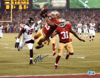 NaVorro Bowman Signed 49ers 11x14 Photo (Beckett) at PristineAuction.com