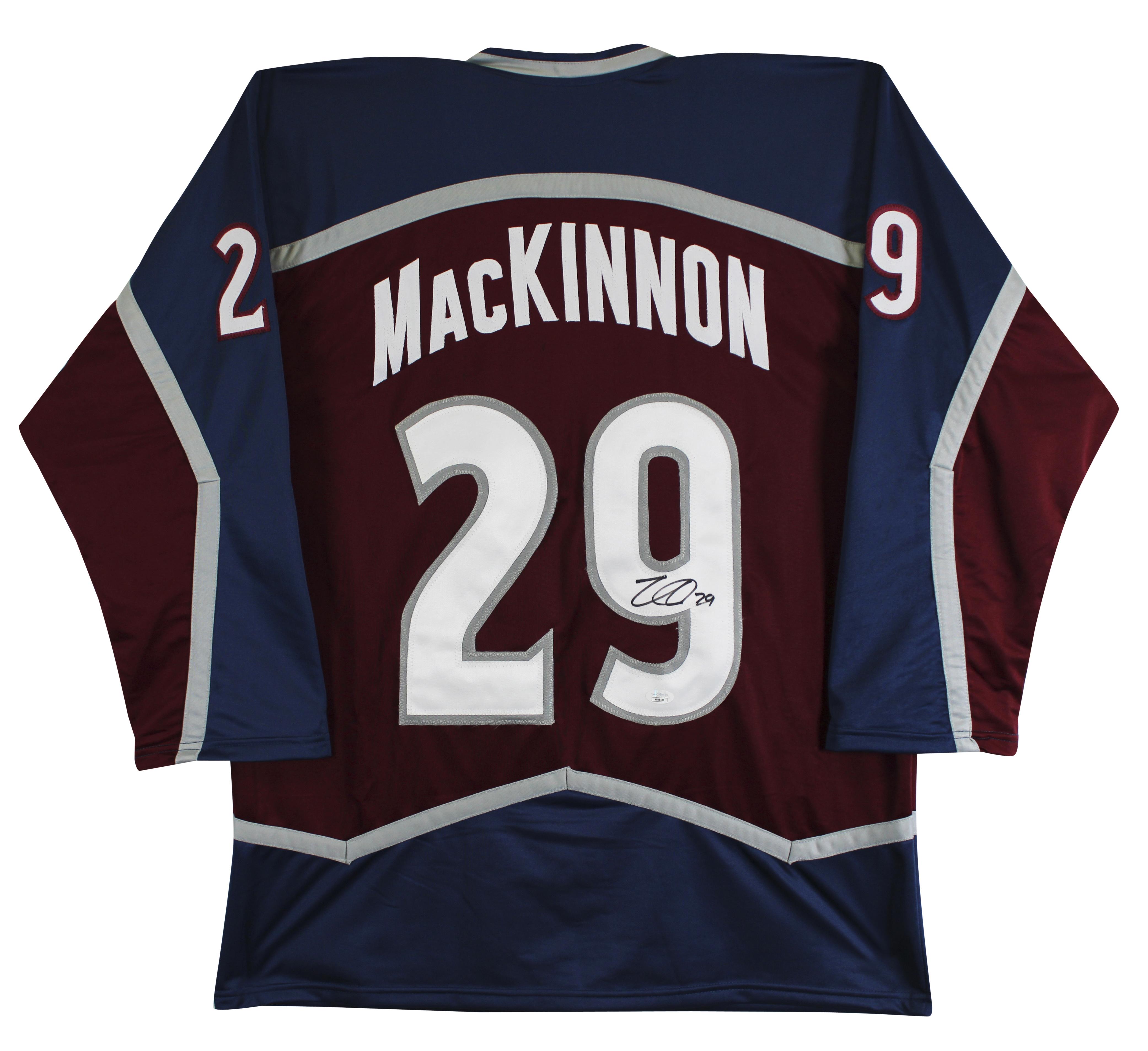 Nathan MacKinnon Signed Jersey (JSA) at PristineAuction.com Nathan MacKinnon Signed Jersey (JSA) at PristineAuction.com