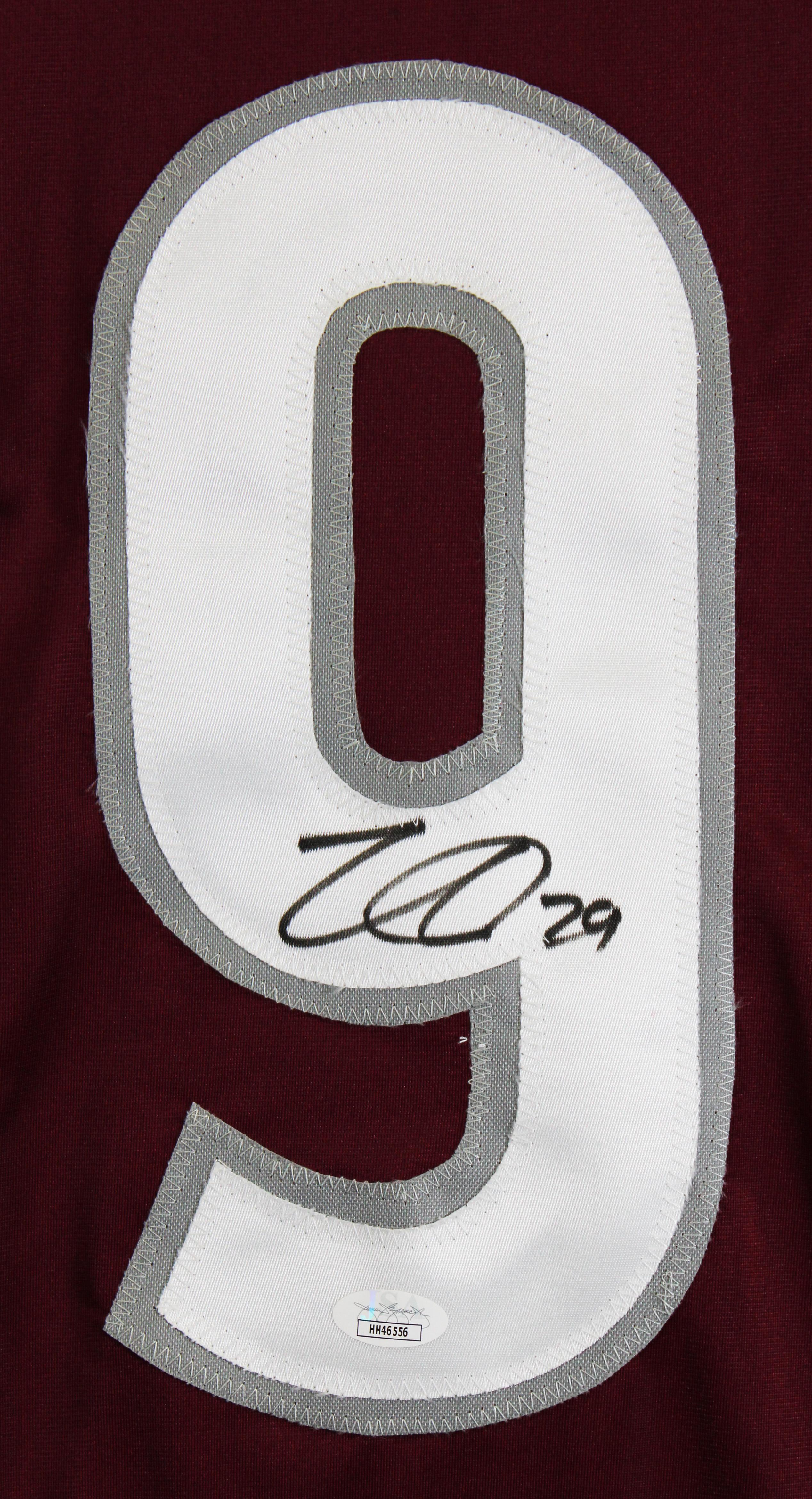 Nathan MacKinnon Signed Jersey (JSA) at PristineAuction.com Nathan MacKinnon Signed Jersey (JSA) at PristineAuction.com