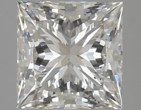 2.93 Carats Lab Grown Diamond Loose F, VS2 | $4,200 Estimated Retail Value (UGL & IGI Certs) | Princess Cut at PristineAuction.com