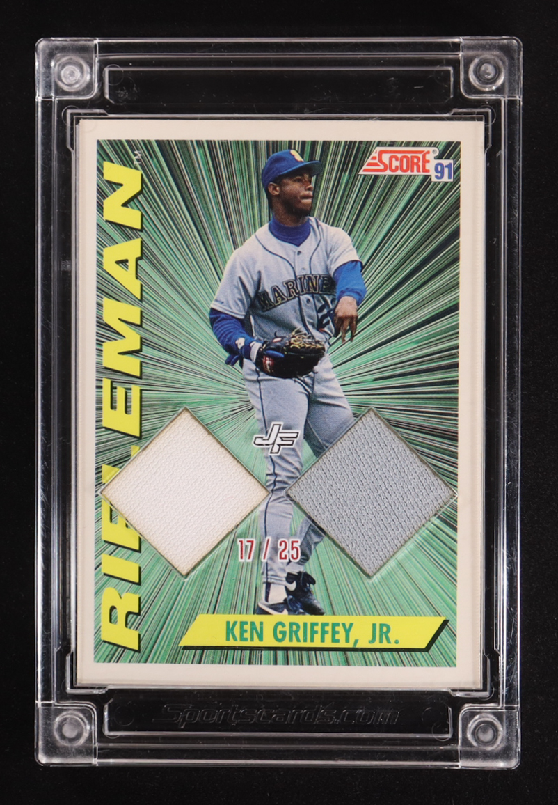Ken Griffey Jr. 2025 Jersey Fusion Baseball #KGJ92P #17/25 at PristineAuction.com Ken Griffey Jr. 2025 Jersey Fusion Baseball #KGJ92P #17/25 at PristineAuction.com