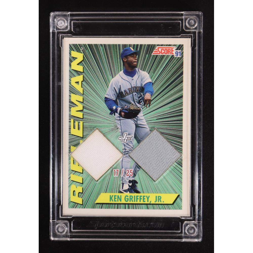 Ken Griffey Jr. 2025 Jersey Fusion Baseball #KGJ92P #17/25 at PristineAuction.com