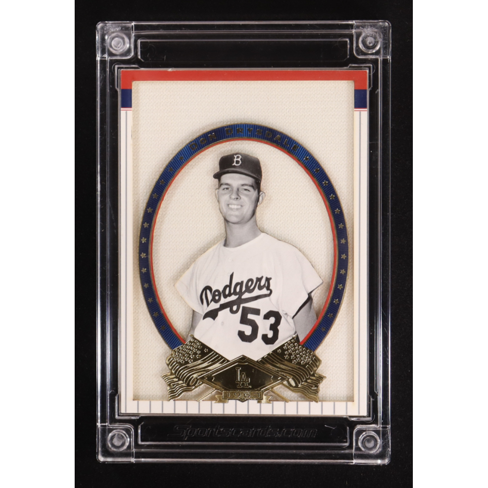 Don Drysdale 2023-24 Jersey Fusion Profusion #DD80 #36/50 at PristineAuction.com