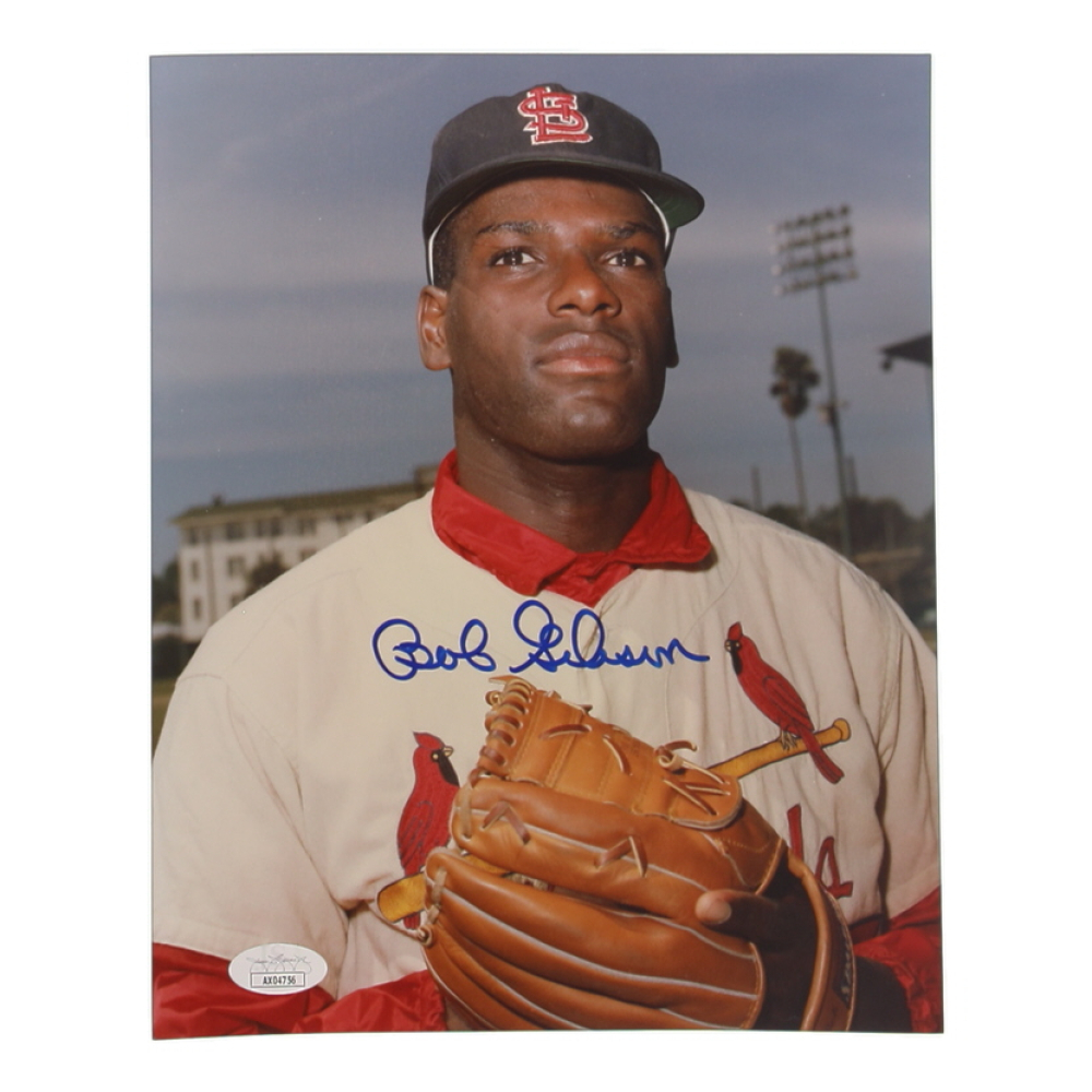 Bob Gibson Signed Cardinals 8x10 Photo (JSA) at PristineAuction.com