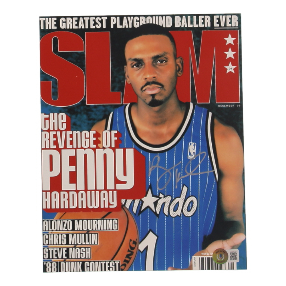 Anfernee "Penny" Hardaway Signed Magic 8x10 Photo (Beckett) at PristineAuction.com