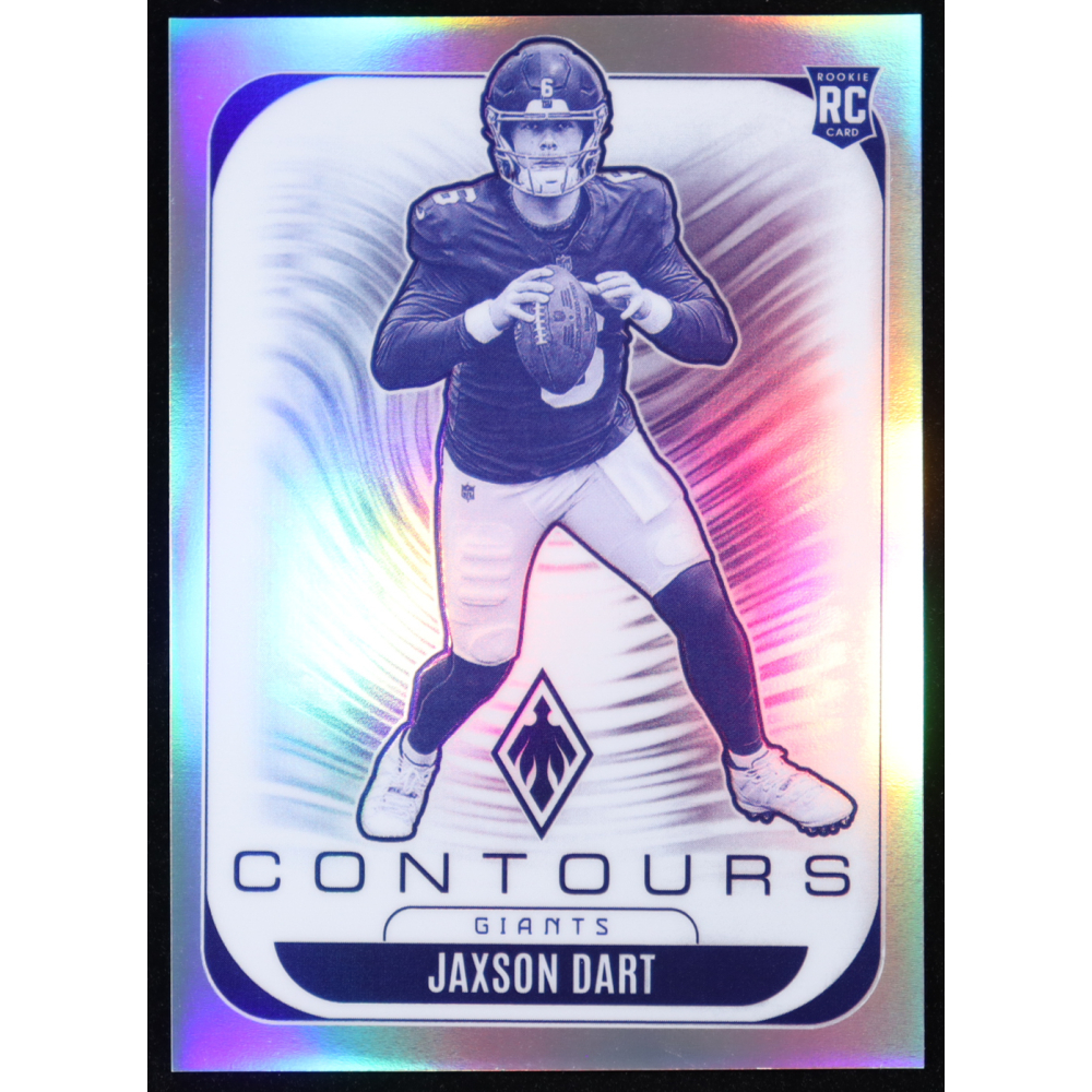 Jaxson Dart 2025 Panini Phoenix Contours #24 RC at PristineAuction.com