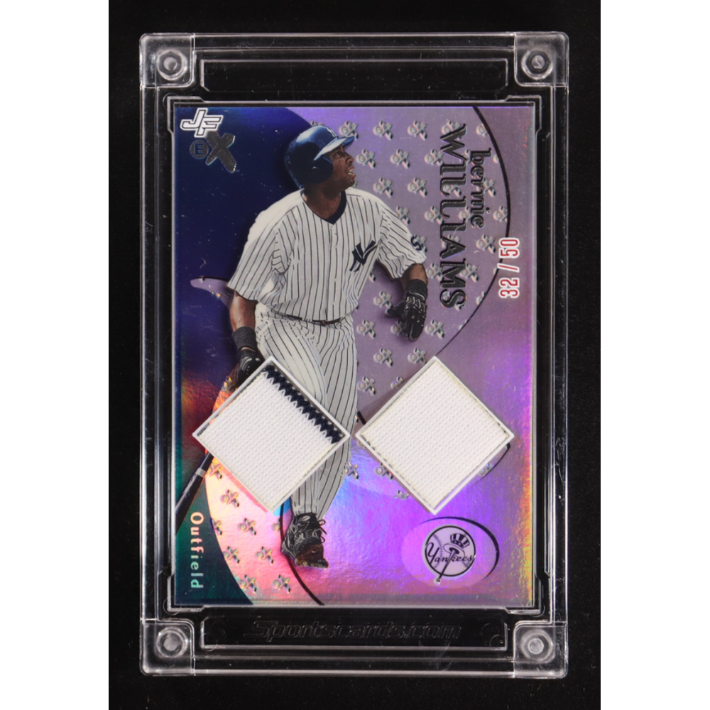Bernie Williams 2024 Jersey Fusion Baseball #BW96 #32/50 at PristineAuction.com