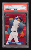 Shohei Ohtani 2025 Finest Magenta Refractors #190 #219/300 (PSA 10) at PristineAuction.com