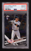 Aaron Judge 2017 Topps Chrome Update RD #HMT50 (PSA 10) at PristineAuction.com