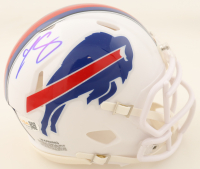 LeSean McCoy Signed Bills Speed Mini Helmet (JSA) at PristineAuction.com