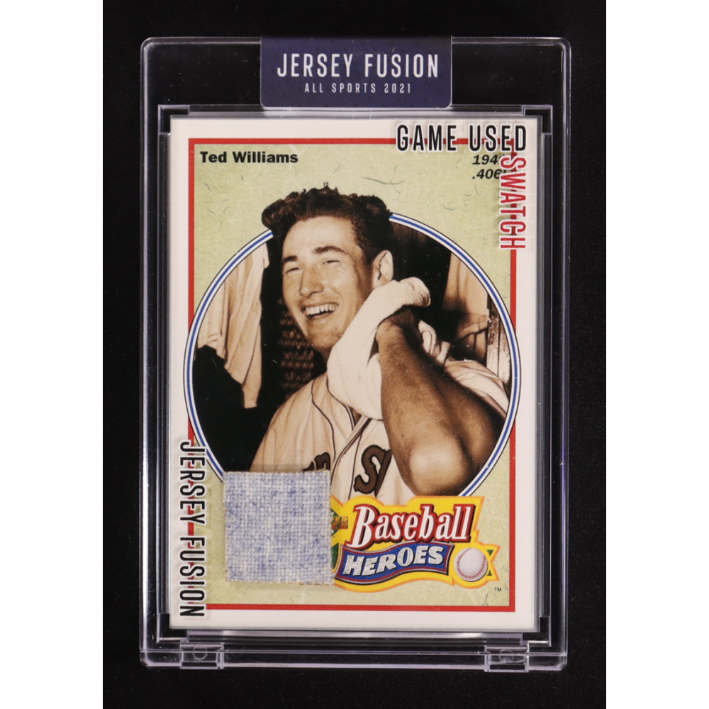 Ted Williams 2021 Jersey Fusion All Sport #JFTW65 at PristineAuction.com