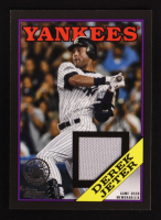 Derek Jeter 2023 Topps '88 Topps Relics Black #88RDJ #063/199 at PristineAuction.com