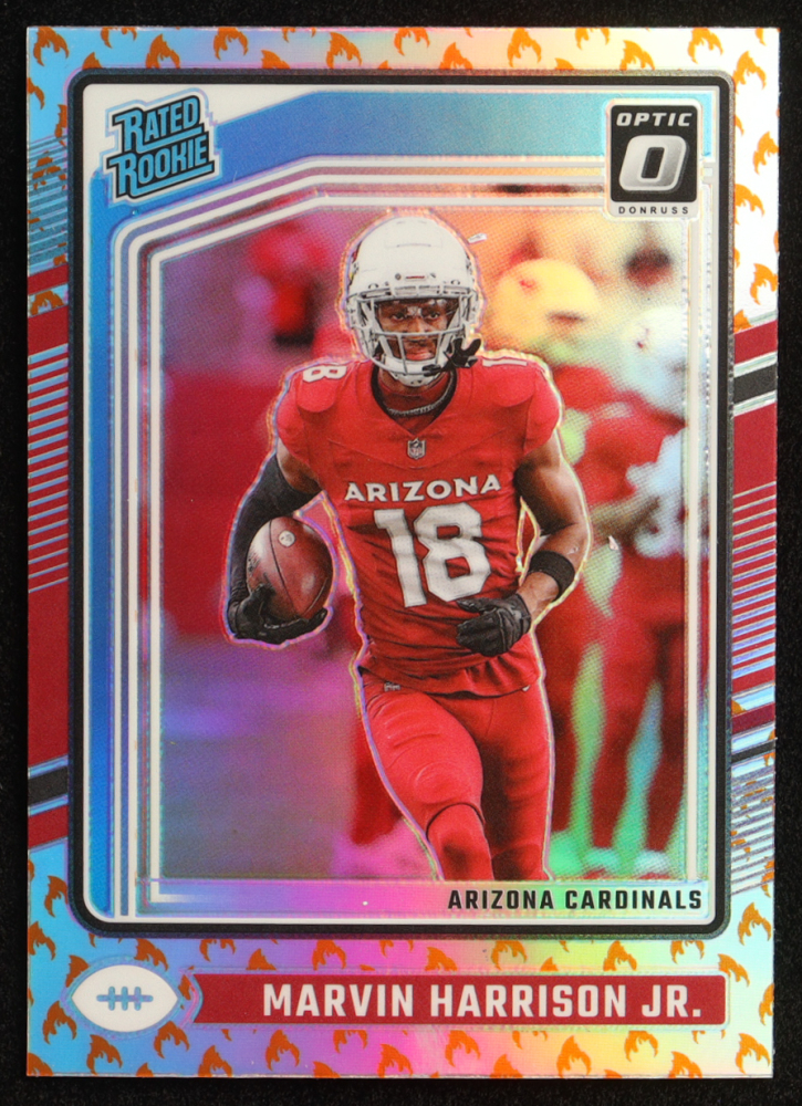 Marvin Harrison Jr. 2024 Donruss Optic Fire #276 RR RC