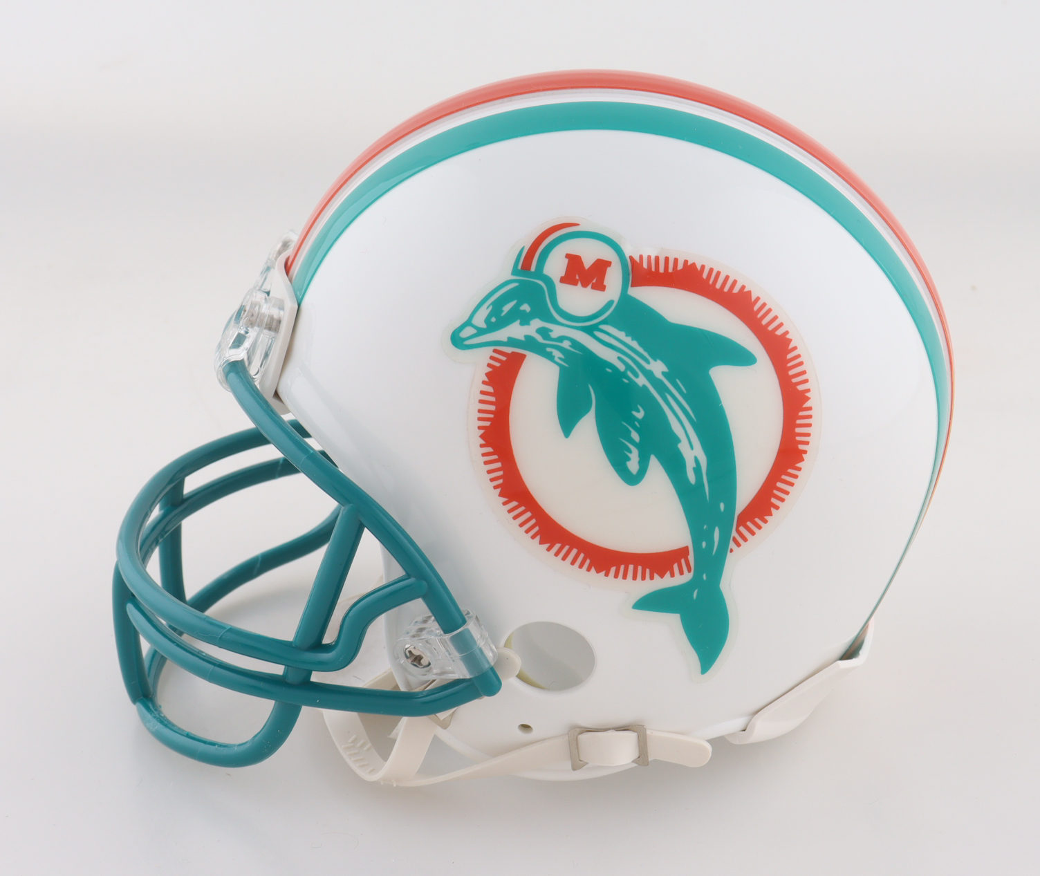 Dwight Stephenson Signed Dolphins Mini Helmet Inscribed "HOF 98" (Beckett) at PristineAuction.com Dwight Stephenson Signed Dolphins Mini Helmet Inscribed "HOF 98" (Beckett) at PristineAuction.com