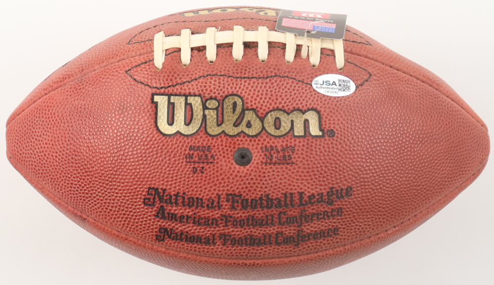 Barry Sanders Signed NFL Football (JSA) at PristineAuction.com Barry Sanders Signed NFL Football (JSA) at PristineAuction.com