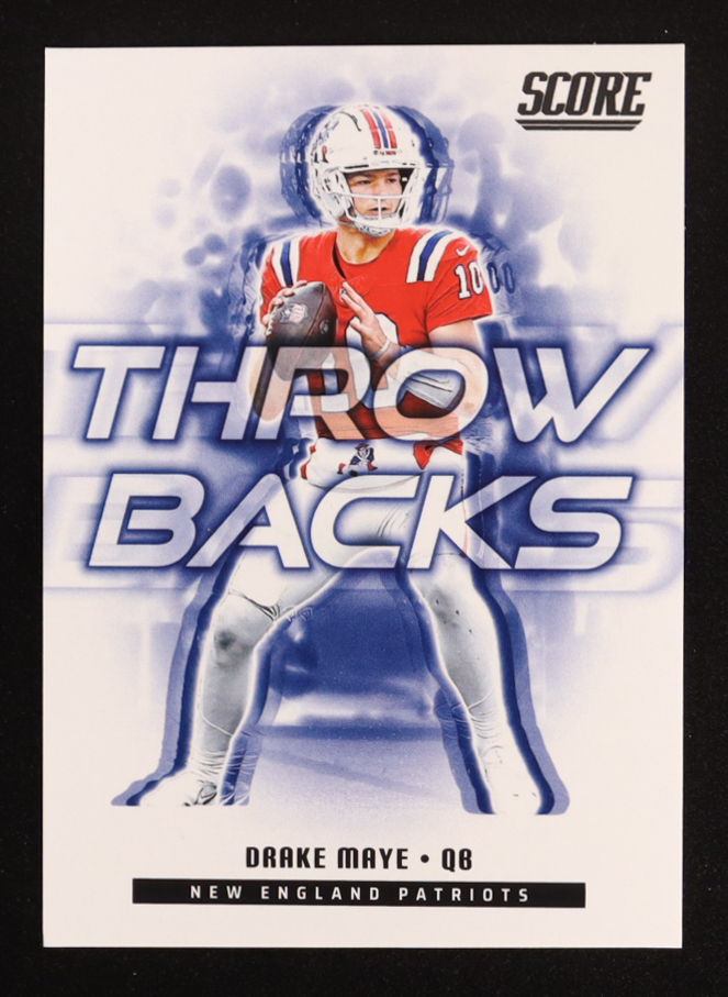 Drake Maye 2025 Score Throwbacks #3 at PristineAuction.com Drake Maye 2025 Score Throwbacks #3 at PristineAuction.com