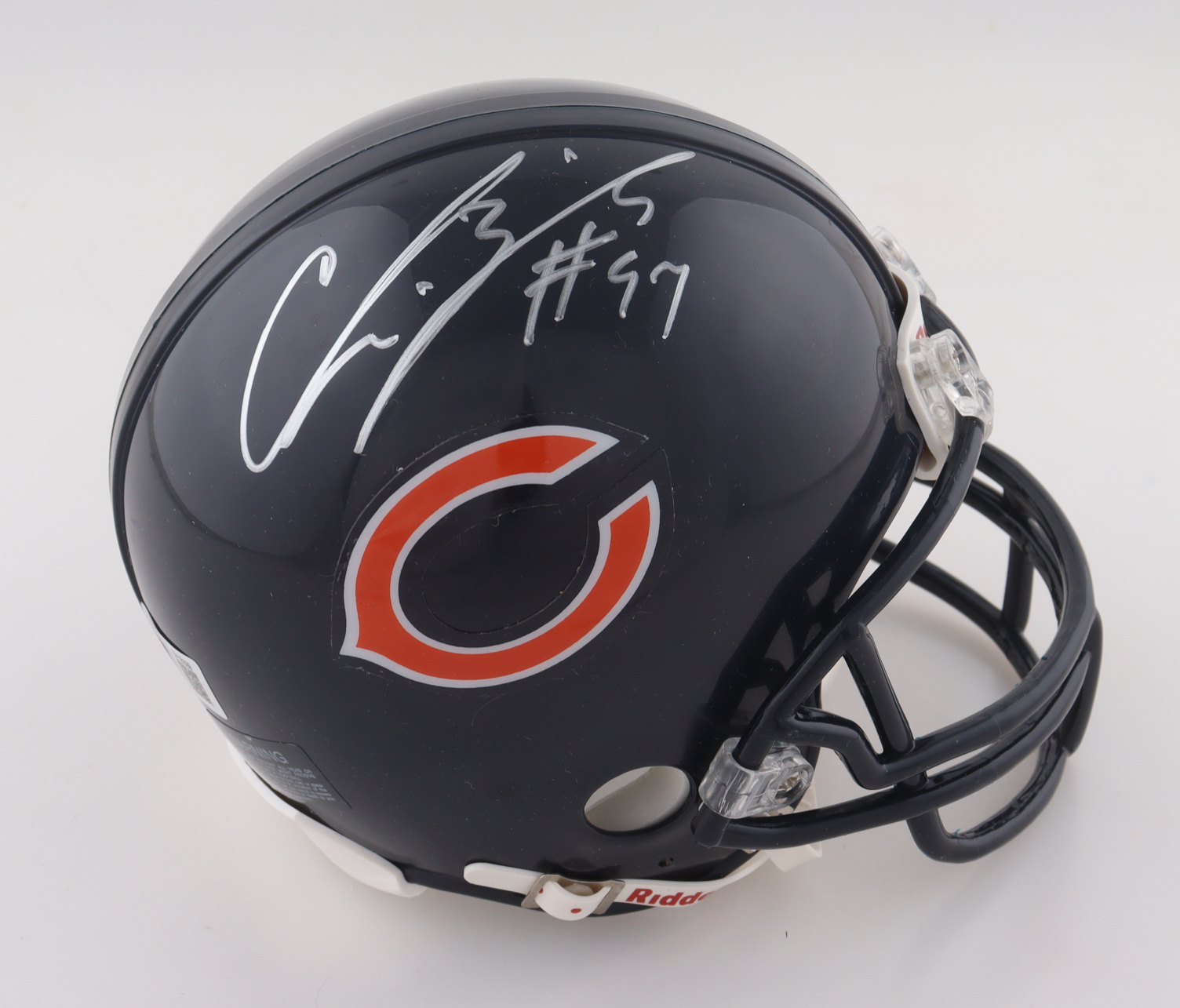Chris Zorich Signed Bears Mini Helmet (Beckett) at PristineAuction.com Chris Zorich Signed Bears Mini Helmet (Beckett) at PristineAuction.com