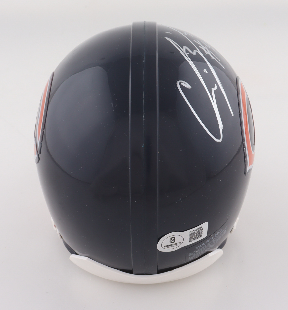 Chris Zorich Signed Bears Mini Helmet (Beckett) at PristineAuction.com Chris Zorich Signed Bears Mini Helmet (Beckett) at PristineAuction.com