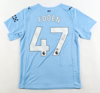 Phil Foden Signed Manchester City F. C. Puma Authentic Jersey (Beckett) at PristineAuction.com