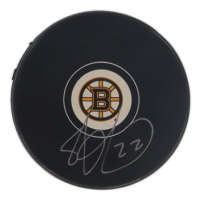 Shawn Thornton Signed Bruins Logo Hockey Puck (JSA) at PristineAuction.com