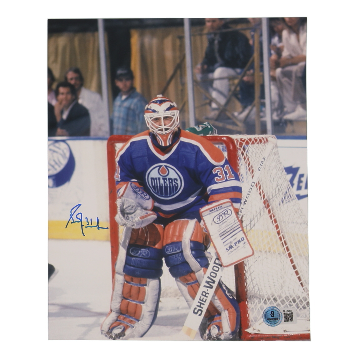 Grant Fuhr Signed Oilers 8x10 Photo (Beckett) at PristineAuction.com Grant Fuhr Signed Oilers 8x10 Photo (Beckett) at PristineAuction.com