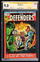 Stan Lee Signed 1972 "Defenders" #1 Marvel Comic Book (CGC 9.0) at PristineAuction.com