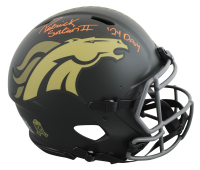 Patrick Surtain II Signed Broncos Full-Size Authentic On-Field Salute to Service Alternate Speed Helmet Inscribed "24 DPOY" (Beckett) at PristineAuction.com