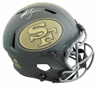 Navorro Bowman Signed 49ers Full-Size Salute to Service Alternate Speed Helmet (Beckett) at PristineAuction.com